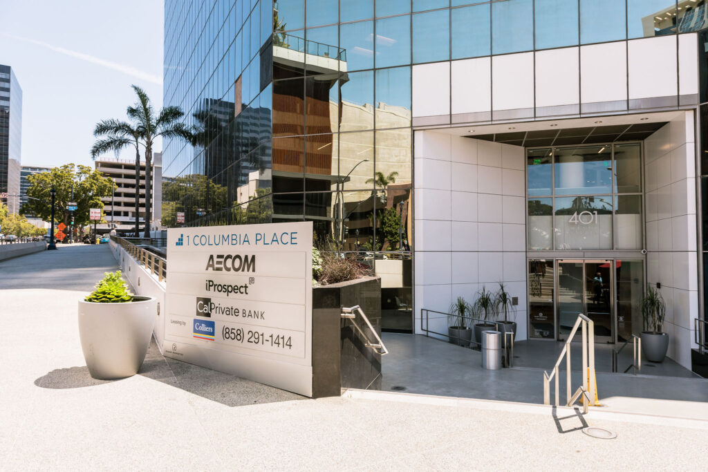 CalPrivate Bank | Downtown San Diego | Exterior Sign
